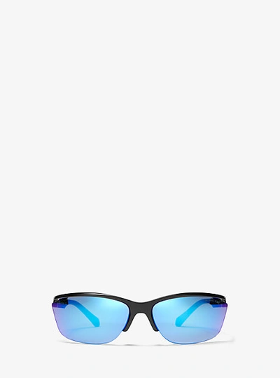 Shop Michael Kors Playa Sunglasses In Blue