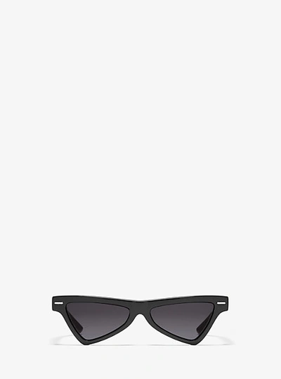 Shop Michael Kors Maddox Sunglasses In Black