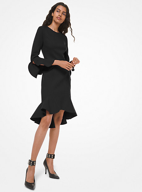 boucle sheath dress