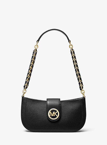 michael kors small black shoulder bag