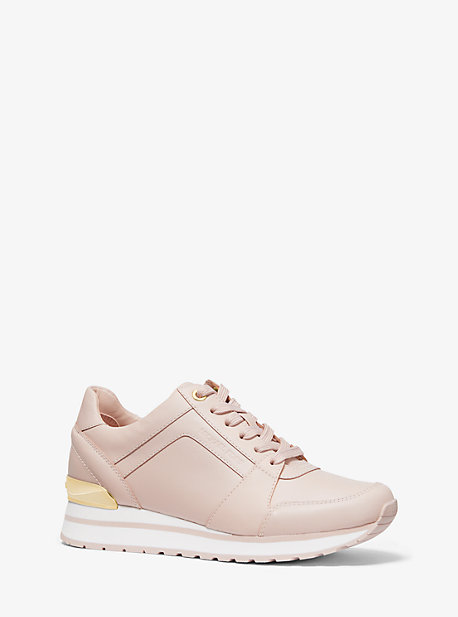 billie leather trainer