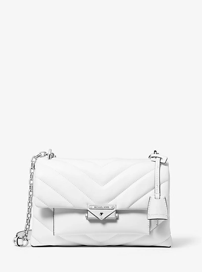 Michael kors white quilted bag sale
