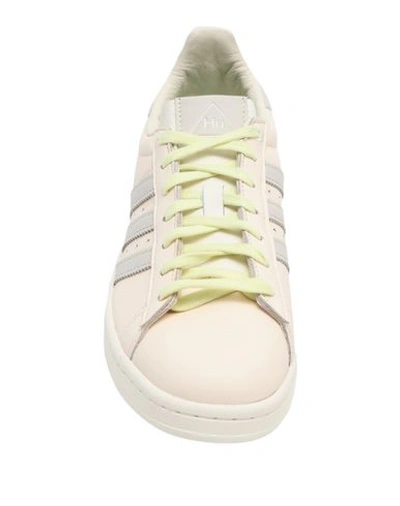 Shop Adidas Originals By Pharrell Williams Sneakers In Beige