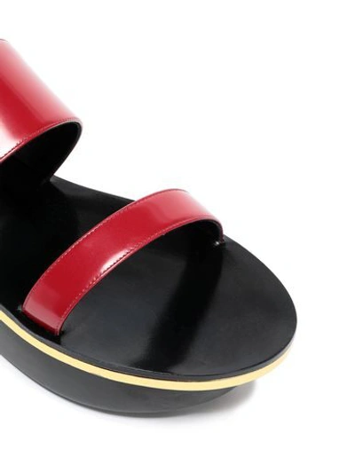 Marni Sandals In Red
