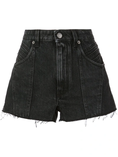 Shop Givenchy Raw Edge Denim Shorts