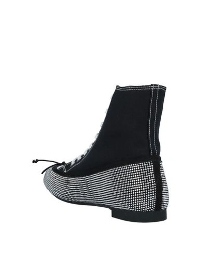 Shop Marco De Vincenzo Woman Ankle Boots Silver Size 6 Soft Leather, Textile Fibers