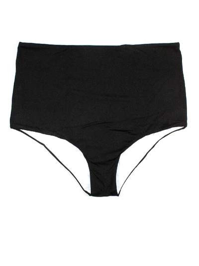 Shop Fisico Cristina Ferrari Black Reversible Bikini Slip In Nero