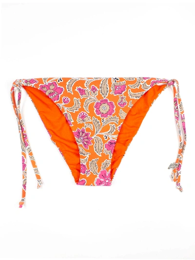 Shop Fisico Cristina Ferrari Orange Bikini Slip In Fant Arancio