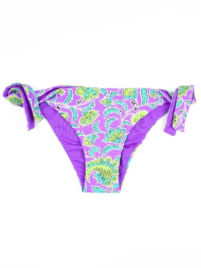 Shop Fisico Cristina Ferrari Purple Bikini Slip In Fant Viola