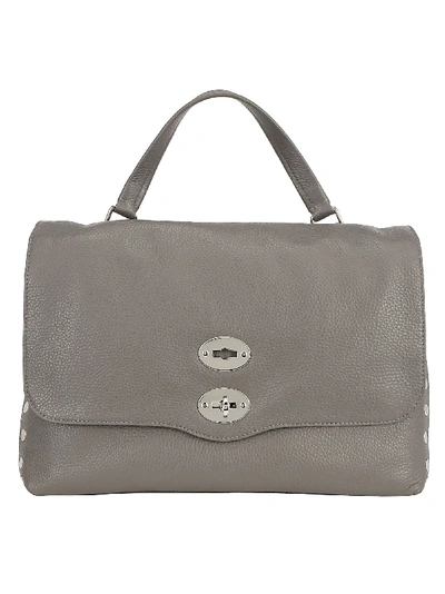 Shop Zanellato Postina M Daily Shoulder Bag In Grey