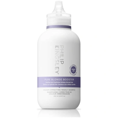 Philip Kingsley Pure Blonde Booster Color-correcting Weekly Shampoo 8.45 Fl Oz-no Color
