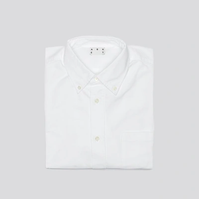 Shop Asket The Oxford Shirt White
