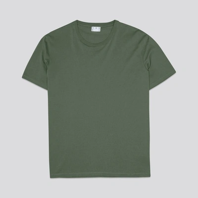 Shop Asket The Lightweight T-shirt Cold Green