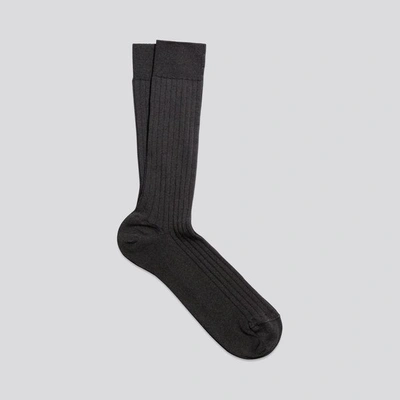 Shop Asket The Merino Sock Black
