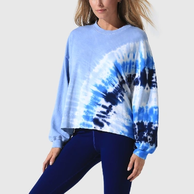 Shop Electric & Rose Neil Sweatshirt In Indigo/periwinkle