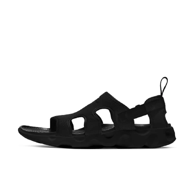 Shop Nike Owaysis Men's Sandals In Black,black,black