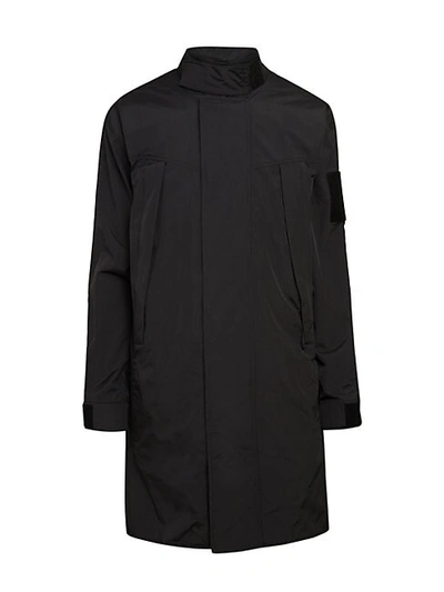 Shop Alpha Industries Sentry Primaloft Fishtail Coat In Black
