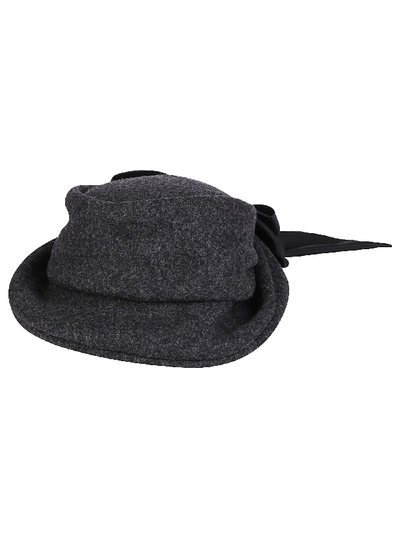 Shop Ca4la Grey Wool Blend Hat