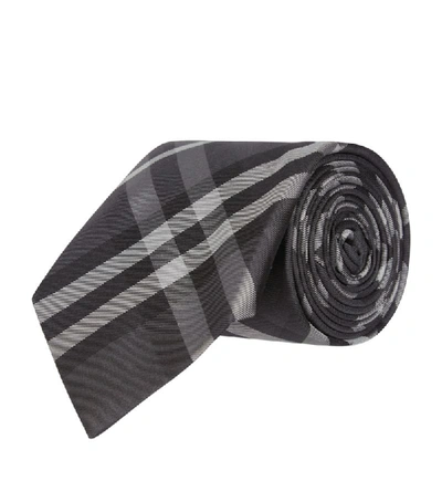 Shop Burberry Silk Vintage Check Tie