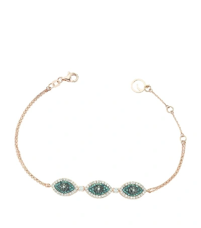 Shop Bee Goddess Eyelight Diamond Bracelet