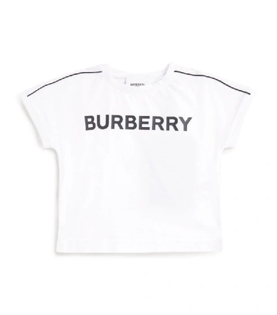 Shop Burberry Kids Logo T-shirt