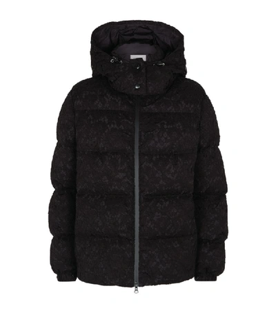 Shop Valentino Lace Puffer Coat