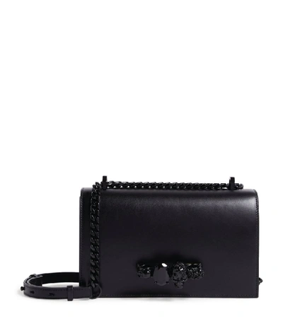 Shop Alexander Mcqueen Jewelled Satchel Bag