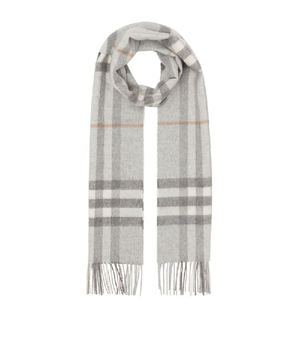 burberry giant icon check cashmere scarf