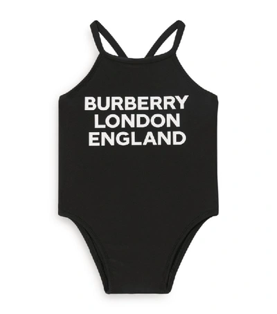 Shop Burberry Kids Logo Swimsuit (6-24 Months)