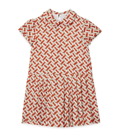 Shop Burberry Kids Tb Monogram Shirt Dress (3-12 Years)