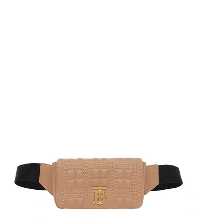 Shop Burberry Quilted Lambskin Lola Belt Bag