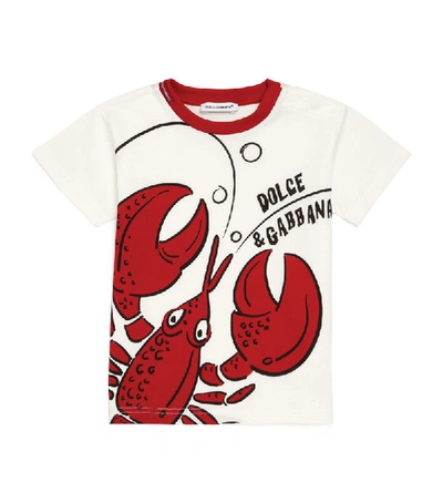 Shop Dolce & Gabbana Kids Lobster T-shirt (3-30 Months)