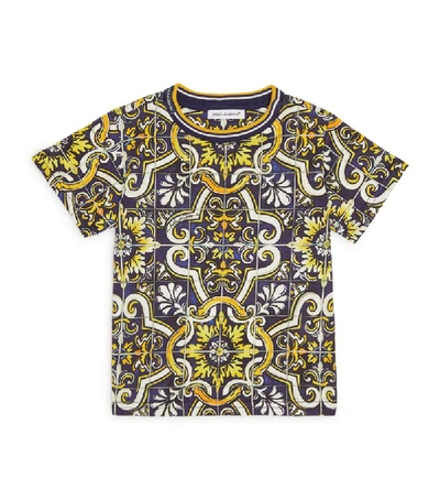 Shop Dolce & Gabbana Kids Cotton T-shirt (3-30 Months)