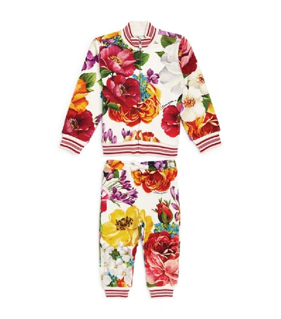 Shop Dolce & Gabbana Kids Floral Tracksuit (3-30 Months)