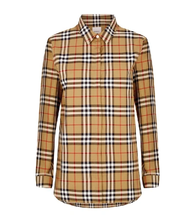 Shop Burberry Vintage Check Shirt