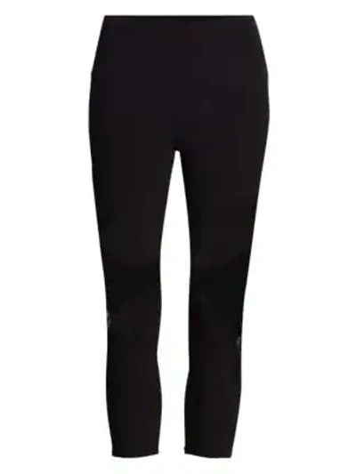 Shop Alo Yoga High-waist Coast Capri Pants In Black