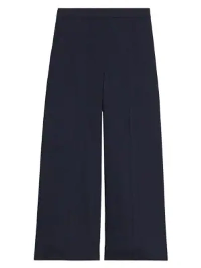 Shop Theory Wide-leg Pull-on Pants In Concord