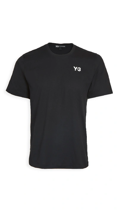 Shop Y-3 Yohji Multi Color Graphic T-shirt In Black