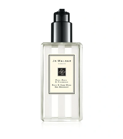 Shop Jo Malone London Earl Grey And Cucumber Hand & Body Wash (250g) In White