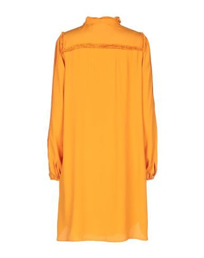 Shop N°21 Shirt Dress In Orange