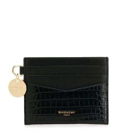Shop Givenchy Leather Gv3 Card Holder