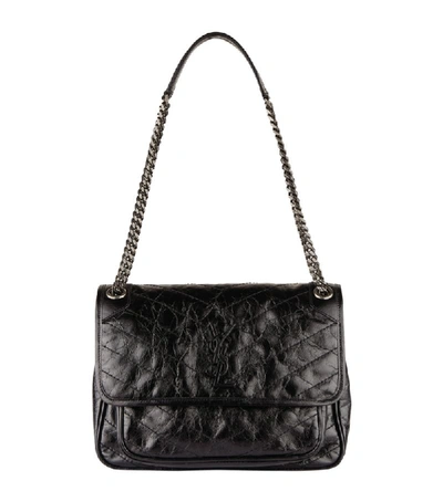 Shop Saint Laurent Medium Leather Niki Shoulder Bag