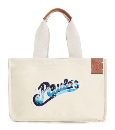 Shop Loewe X Paula's Ibiza Beach Cabas Bag