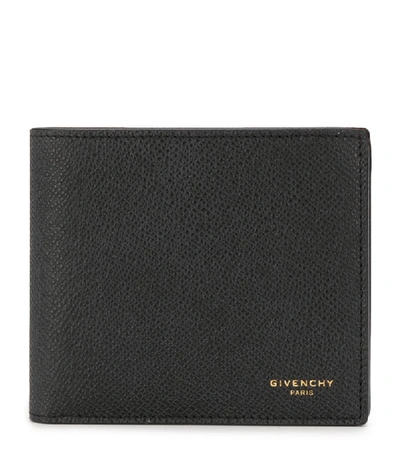 Shop Givenchy Grained Leather Bifold Wallet