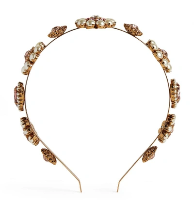 Shop Dolce & Gabbana Embellished Headband