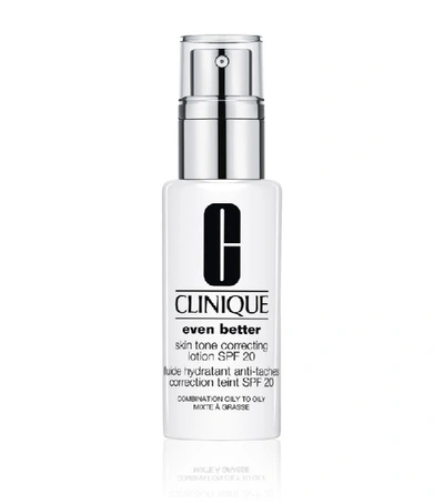 Shop Clinique Even Better Skin Tone Correcting Lotion Spf20 (50ml) In White