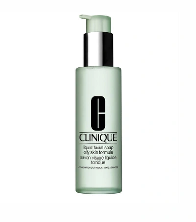 Shop Clinique Clin Liquid Facial Soap Oily Skin 200ml In Multi