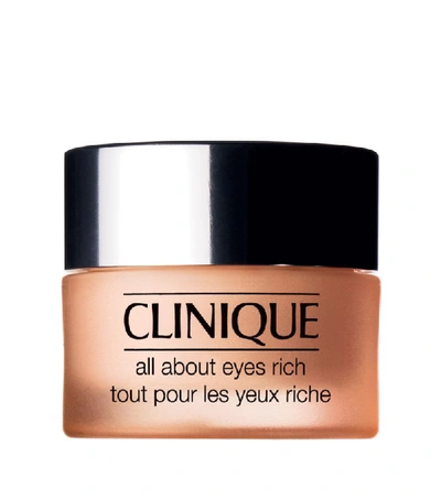 Shop Clinique All About Eyes Rich (15ml) In White