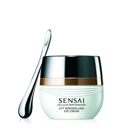 Shop Sensai Cellular Performance Lift Remodelling Eye Cream (15ml) In White