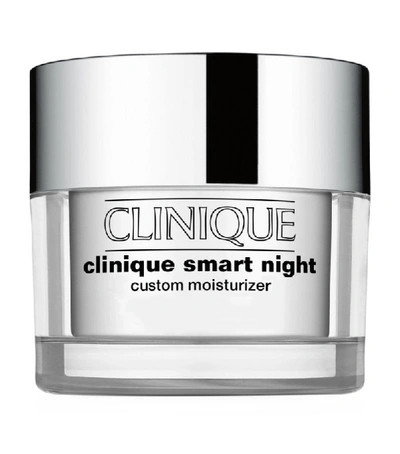 Shop Clinique Smart Night Custom Moisturizer For Dry/combination Skin In Multi